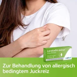Loratadin axicur® 10 mg Tabletten, 50 St