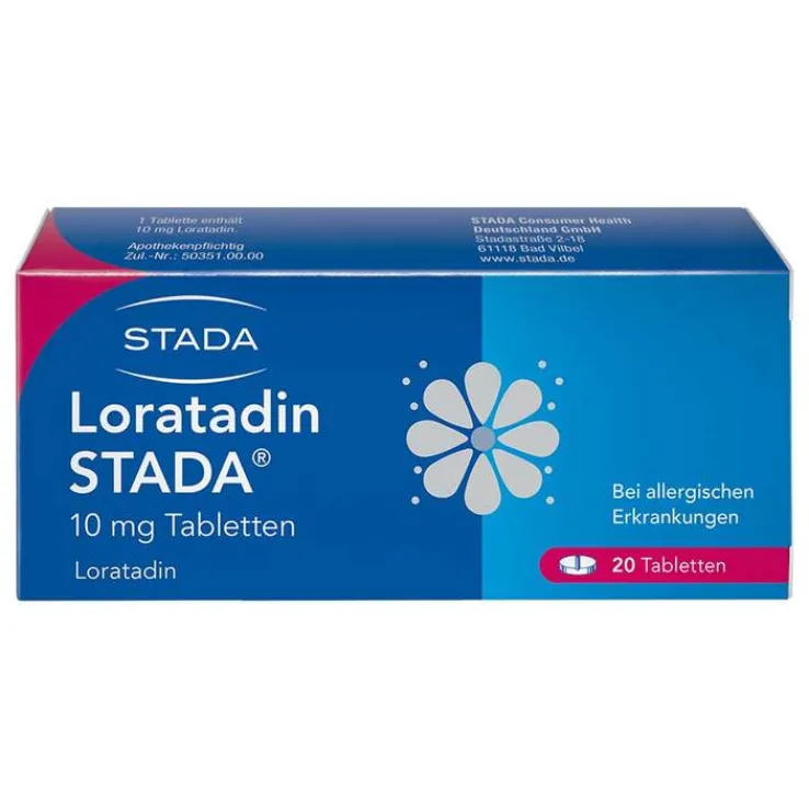 Loratadin STADA 10 mg Tabletten, 20 St