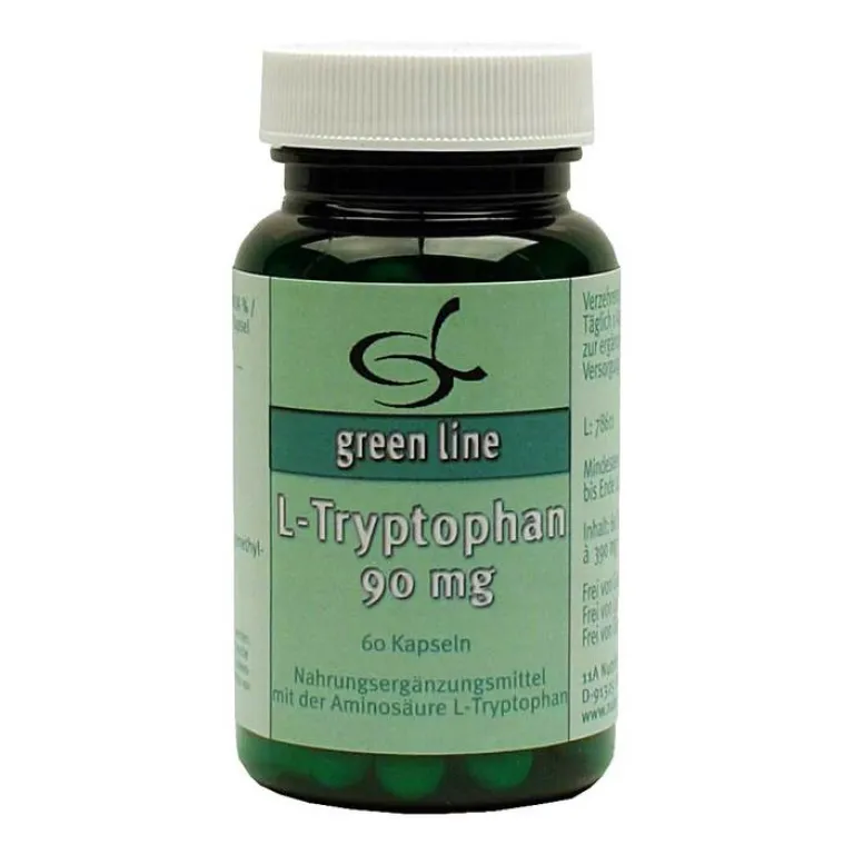 Hot L-Tryptophan 90 mg Kapseln, 60 St Aminosäuren