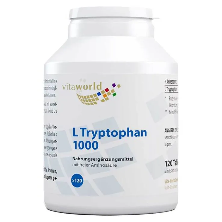 L-Tryptophan 1000 Tabletten, 120 St