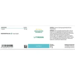 Outlet L-Tyrosin vegan Kapseln, 60 St Aminosäuren