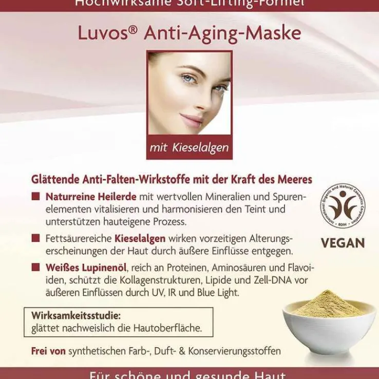Luvos Crememaske Anti Aging gebrauchsfert., 2X7.5 ml