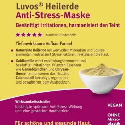 Luvos Heilerde Anti-Stress-Maske mit Goldkamille, 2X7.5 ml