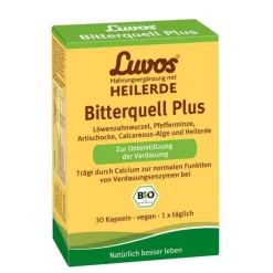 Discount Heilerde Bio Bitterquell Plus Kapseln, 30 St Heilerde|Verdauung