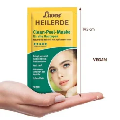 Best Heilerde Clean-Peel-Maske, 2X7.5 ml Heilerde|Gesichtspeeling