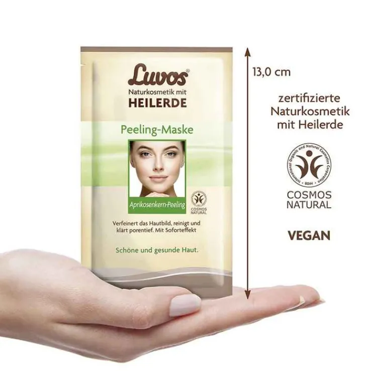 Luvos Heilerde Creme-Maske Peeling, 2X7.5 ml