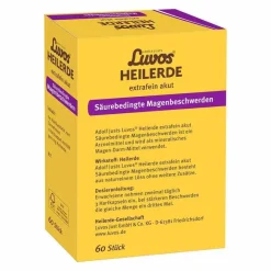 Online Heilerde extrafein akut Säurebedingte Magenbeschwerden Kapseln , 60 St Sodbrennen Medikamente