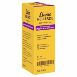 Online Heilerde extrafein akut Säurebedingte Magenbeschwerden Kapseln , 60 St Sodbrennen Medikamente
