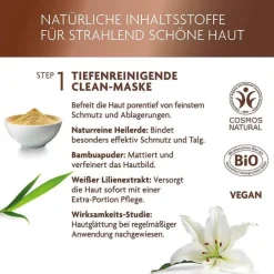 New Heilerde Lifting Booster & Clean Maske 2 + 7,5ml, 1 P Heilerde|Gesichtsmasken