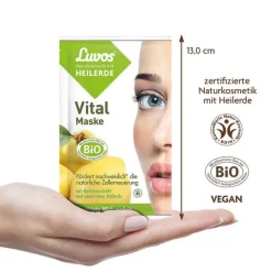 Luvos Naturkosmetik Heilerde Vital Maske, 2X7.5 ml