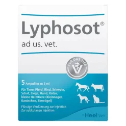 Lyphosot flasche Verdünnung z.Injektion i.e.Ampulle vet. (für Tiere), 5 St