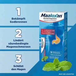 Discount Maaloxan 25 mVal Suspension, 50X10 ml