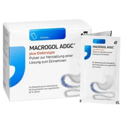 Macrogol ADGC® plus Elektrolyte Pulver zur H.e.L.zum Einnehmen , 20 St