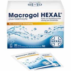 Outlet Hexal Macrogol plus Elektrolyte Pulver, 30 St