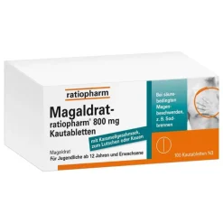 Outlet Magaldrat-® 800 mg Kautabletten, 100 St Sodbrennen Medikamente|Magentabletten