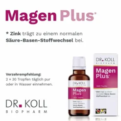 Online Dr. Koll Magen Plus Gemmo Komplex Feige Linde Zink, 50 ml