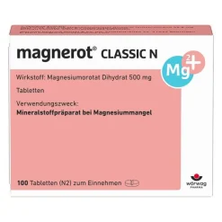 Hot Magnerot ® CLASSIC N Magnesium Tabletten, 100 St