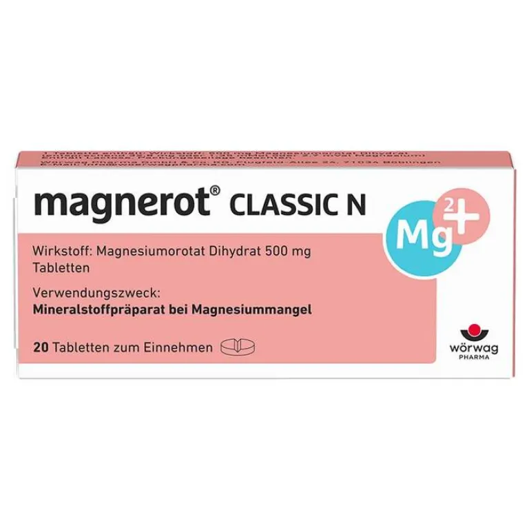 Best ® CLASSIC N Magnesium Tabletten, 20 St Magnesium