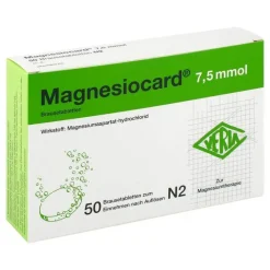 Verla Magnesiocard 7,5 mmol Brausetabletten, 50 St