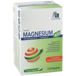 Avitale Magnesium 400 mg Kapseln, 120 St
