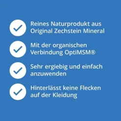 Magnesium + MSM Gel Vital Zechstein, 200 ml Msm Schwefel