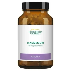 Heidelberger Chlorella Magnesium als Magnesiummalat Kapseln, 72 g
