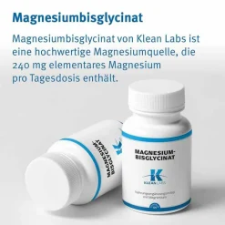New Magnesium Bisglycinat Kapseln, 120 St Magnesium