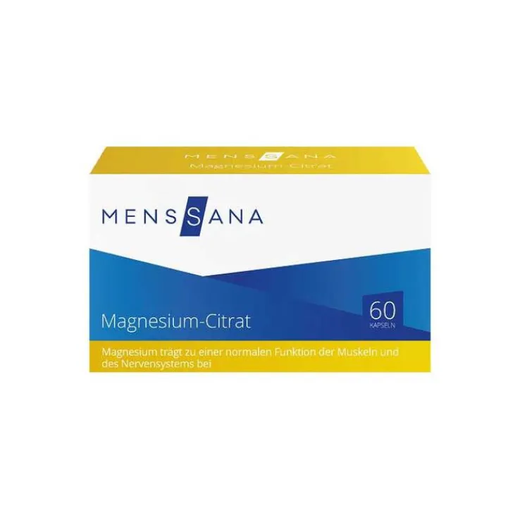 Magnesium Citrat Menssana Kapseln, 60 St