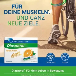 Magnesium Diasporal 400 Extra direkt Granulat, 50 St