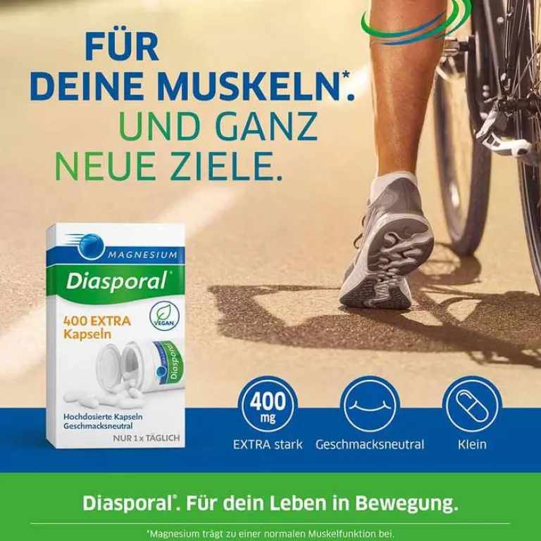 Online Magnesium Diasporal 400 Extra Kapseln, 20 St