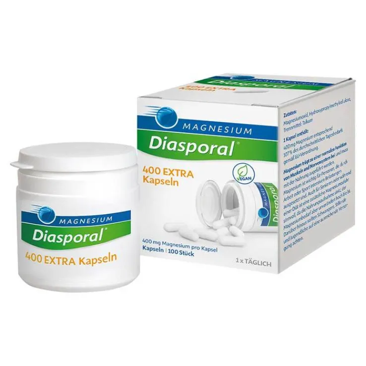 Magnesium Diasporal 400 Extra Kapseln, 100 St