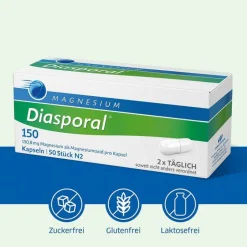 Sale Magnesium Diasporal ® 150 Kapseln, 50 St