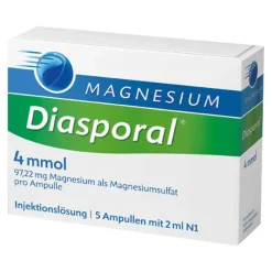 Magnesium Diasporal 4 mmol Ampullen, 5X2 ml