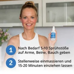 New Casida Magnesiumöl + MSM Vitalspray Zechstein, 100 ml