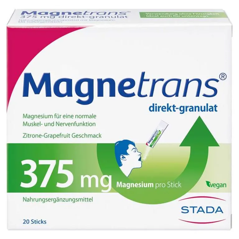 New Magnetrans direkt 375 mg Granulat, 20 St
