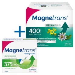 Magnetrans Relax + 400 mg Granulat Sticks Blaubeere, 50 St