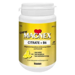 Clearance Magnex Citrate 375 mg + B6 Chew laktosefrei veg.KTA, 100 St