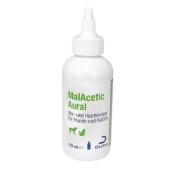 Discount Wy-Vet GbR Malacetic Aural Ohrreiniger für Hunde / Katzen, 118 ml