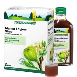 Clearance Schoenenberger Manna Feigen Sirup , 3X200 ml