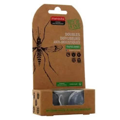 Manouka Mückenschutz Double Diffusor schwarz, 1 P