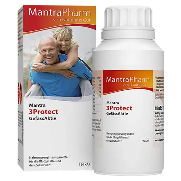 Mantra 3 Protect Gefässaktiv Kapseln, 120 St