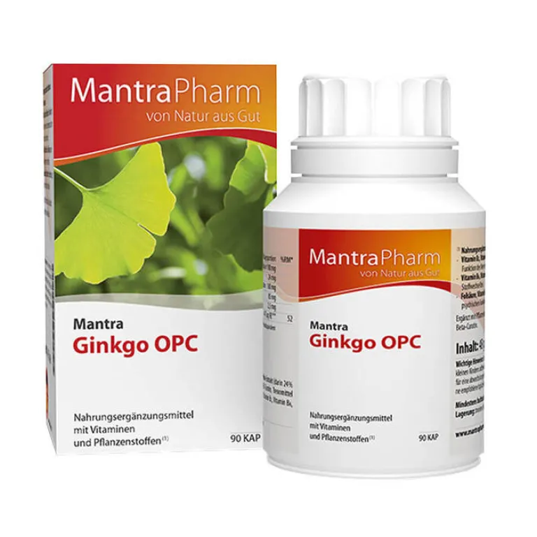 Hot Mantra Ginkgo OPC Kapseln, 90 St