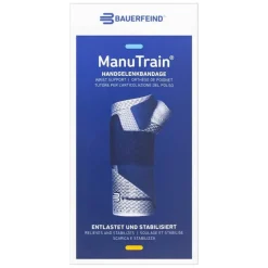 Online Handgelenkbandage Größe 6 rechts schwarz, 1 St Handgelenkbandagen