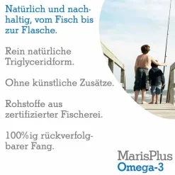 Maris Plus Omega-3 flüssig Zitrone, 150 ml