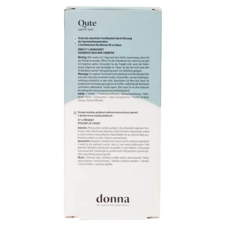 New Medis Qute Sperma Test, 2 St