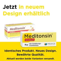 New Meditonsin Globuli bei Erkältung, 8 g