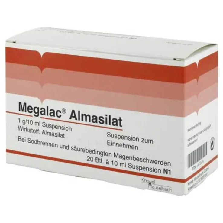 Megalac Almasilat Suspension, 20X10 ml