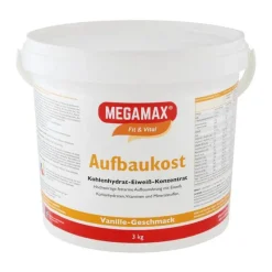 Hot Megamax Aufbaukost Vanille Pulver, 3 kg
