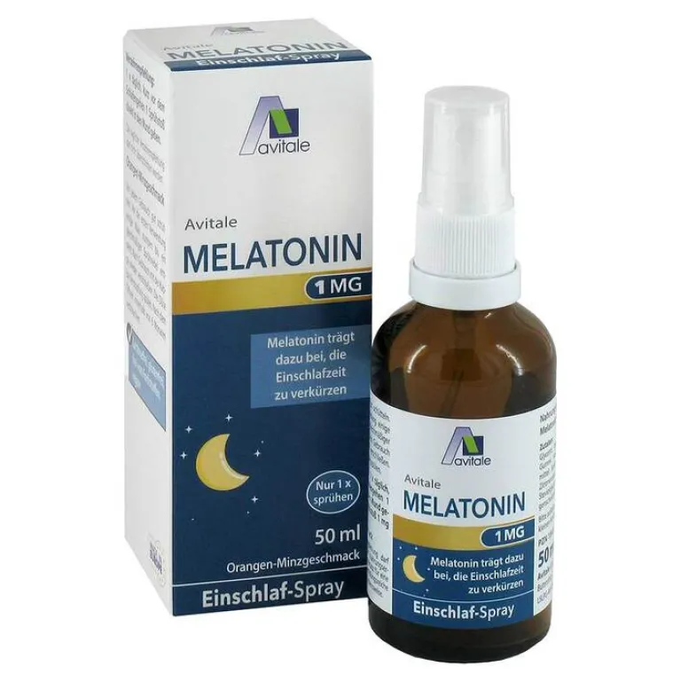 Outlet Avitale Melatonin 1 mg Einschlaf-Spray, 50 ml