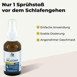 Outlet Avitale Melatonin 1 mg Einschlaf-Spray, 50 ml